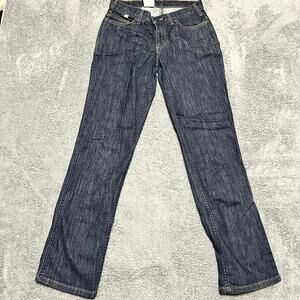 Carhartt Jeans Womens 6 Blue Denim Rugged  102688 Cat 2 FR Flame Resistant